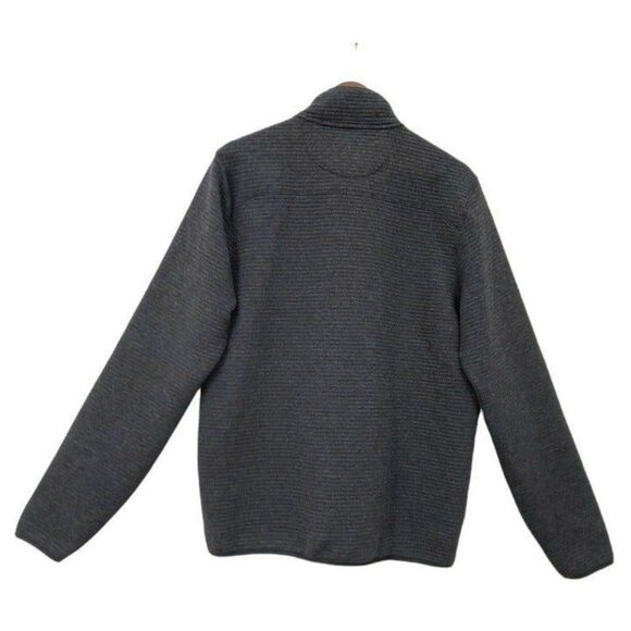 Gerry  Sweater Mens Large Black Pullover1/4 Snap Long Sleeve High Neck Outdoor - Picture 5 of 9